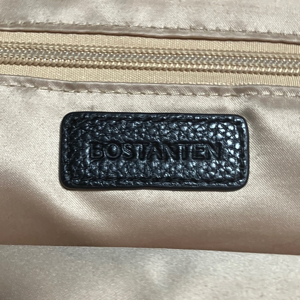Black Leather Bostanten Backpack - Picture 2 of 13